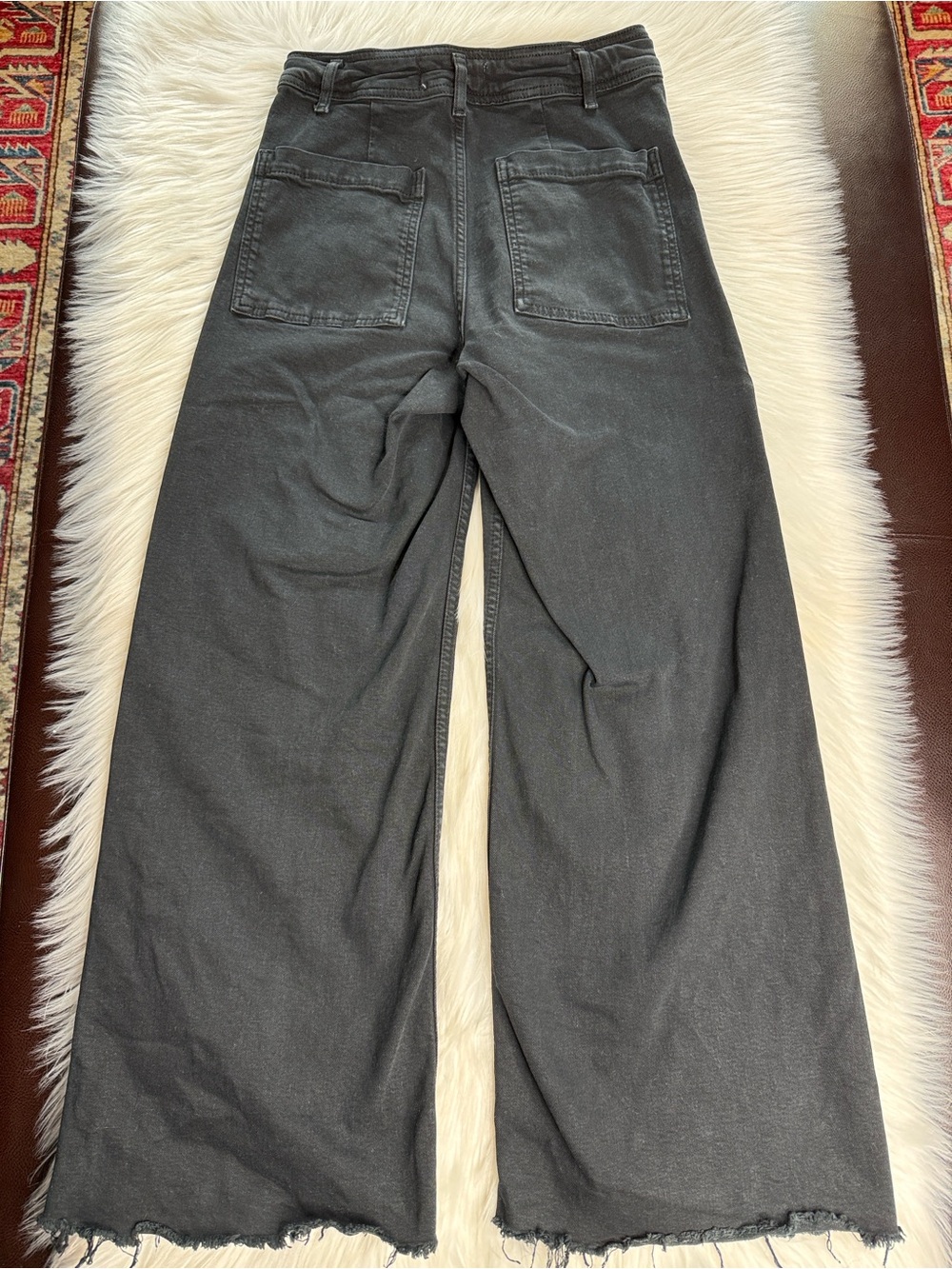 Zara Black The Marine Straight Jeans - Picture 7 of 7